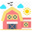 Barn Agriculture Building Icon
