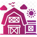 Barn Agriculture Building Icon