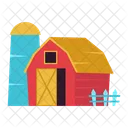 Barn Farmhouse Silo Icon