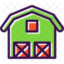 Agriculture Barn Building Icon
