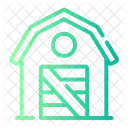 Barn House Building Icon