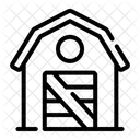 Barn House Building Icon