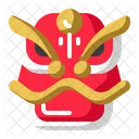 Barong Mask Chinese New Year Icon