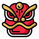 Barong Mask Chinese New Year Icon
