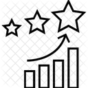 Barra Grafico Favoritos Icono