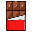 Barra de chocolate  Icono