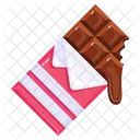 Barra de chocolate  Icono