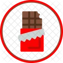 Barra de chocolate  Icono