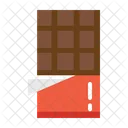 Barra de chocolate  Icono