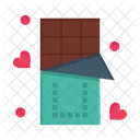 Barra de chocolate  Icono