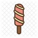 Chocolate Palo Piruleta Icono