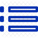 Barra De Menu Interface Navegacao Ícone