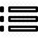 Barra De Menu Interface Navegacao Ícone