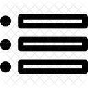 Barra De Menu Interface Navegacao Ícone