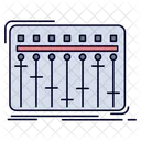 Barra de nível de volume  Icono