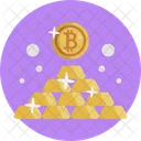 Bitcoin Dinero Moneda Icono