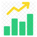 Barra De Grafico Grafico Estatisticas Ícone