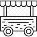 Quiosque Barraca De Comida Cabine Ícone
