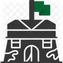 Barracks Military Camp Icon