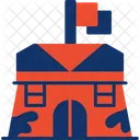 Barracks Military Camp Icon
