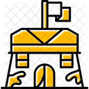 Barracks Military Camp Icon