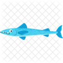 Barrakuda-Fisch  Symbol