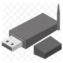 Barramento Serial Dispositivo USB Viajante De Dados Ícone