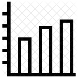 Gráfico de barras  Ícone