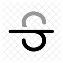 Barre Texte Lettre Icône