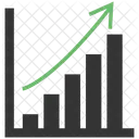 Barre de croissance  Icône