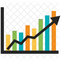 Barre de croissance  Icône