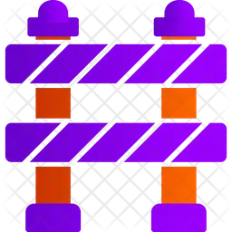 Barreira de trânsito  Ícone