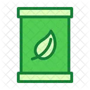 Eco Barrel Leaf Icon