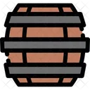 Barrel Wooden Wine Icon