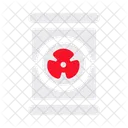 Barrel Radioactive Hazard Icon