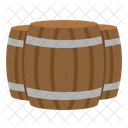 Barrel Farm Wooden Icon