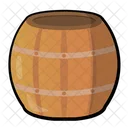 Barrel Drum Wine Barrel Icon