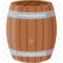 樽、木製、クマ アイコン