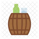 Barrel Drum Table Icon