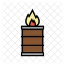 Barrel Burning  Icon