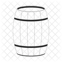 Barrel Liquor Hard Drink Icon