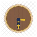 Barrel Wine Cask Icon