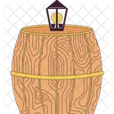 Barrel lantern  Icon