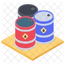 Barrels Drums Casks Icon