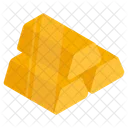 Barren Goldbarren Milliarden Symbol