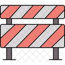 Barrera de tráfico  Icono