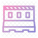 Barrera De Trafico Barricada Seguridad Icono
