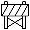 Barreras de construcción  Icono