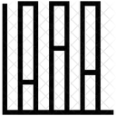 Barres Graphiques Financieres Icône