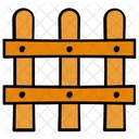 Barricade Fence Wooden Fence Icon